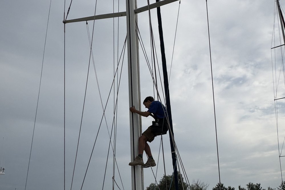 Werk in de mast